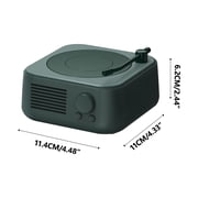 Vwrxbz Bluetooth Speaker Vintage Portable Wireless Speaker with USB TF Card Outdoor