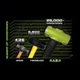 thumbnail image 4 of Wilton 20624 BASH 6 Pound Head Sledge Hammer with 24 Inch Unbreakable Handle, 4 of 4