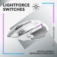 thumbnail image 3 of Logitech G502 X PLUS LIGHTSPEED Souris Gaming RVB Sans Fil - Souris optique boutons hybrides LIGHTFORCE - Blanc, 3 of 4