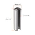thumbnail image 2 of Unique Bargains Slotted Spring Pin M8 x 50mm 304 Stainless Steel Split Spring Roll Dowel Pins Plain Finish 5Pcs, 2 of 3