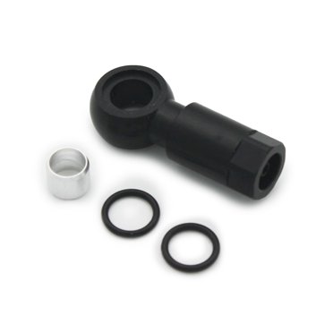 Mountain Bikes Oil Needle Olive Head Hydraulic Disc Brake Hose Connectors Accessories Replacement for Shimano SLX/XT/XTR/BH-90 Black