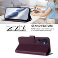 thumbnail image 4 of GANGXUN Wallet Case for Samsung Galaxy A17 – Magnetic Closure, RFID Blocking, Wrist Strap, Wireless Charging Compatible, 4 of 6
