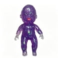 thumbnail image 1 of Squishy Figure Ball, Glitter Filled Fidget Ball, Slow Rising Stress Relief Ball, Glitter Filled Squishy Do-Ll Stress Relief Toy, Slow Rising Stretchy Squeeze Fidget Toy for Anxiety Relief, Purple, 1 of 4