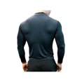 thumbnail image 2 of Hauts de Compression pour Hommes Chemise de Sport Col Rond Manches Longues Élastique Séchage Rapide Hauts Entraînement Physique Course Décontractée Cyclisme Vêtements de Sport, 2 of 9