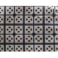 thumbnail image 4 of oneOone Georgette Viscose Fabric Check Ikat Print Sewing Fabric BTY 42 Inch Wide, 4 of 4