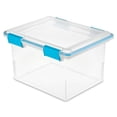 thumbnail image 2 of Sterilite Grand Bac de Rangement 32 Qt avec Couvercles à Loquet, (Lot de 4), 2 of 12