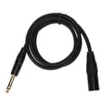 thumbnail image 3 of Maleto XLR Male Cable,6.35mm to XLR Cable XLR Balanced Cable XLR Cable Exquisite Design, 3 of 9