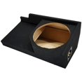 thumbnail image 4 of American Sound Connection - Compatible with 1988-1998 GMC Sierra Ext Cab Truck Alpine S-W12D4 Type S Car Audio Subwoofer Custom Single 12" Sub Box Enclosure Package, 4 of 4