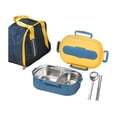 thumbnail image 3 of BKER Insulated Stainless Steel Lunch Thermal Food Container With Separate Compartments Microwave For Adults Kids, 3 of 6