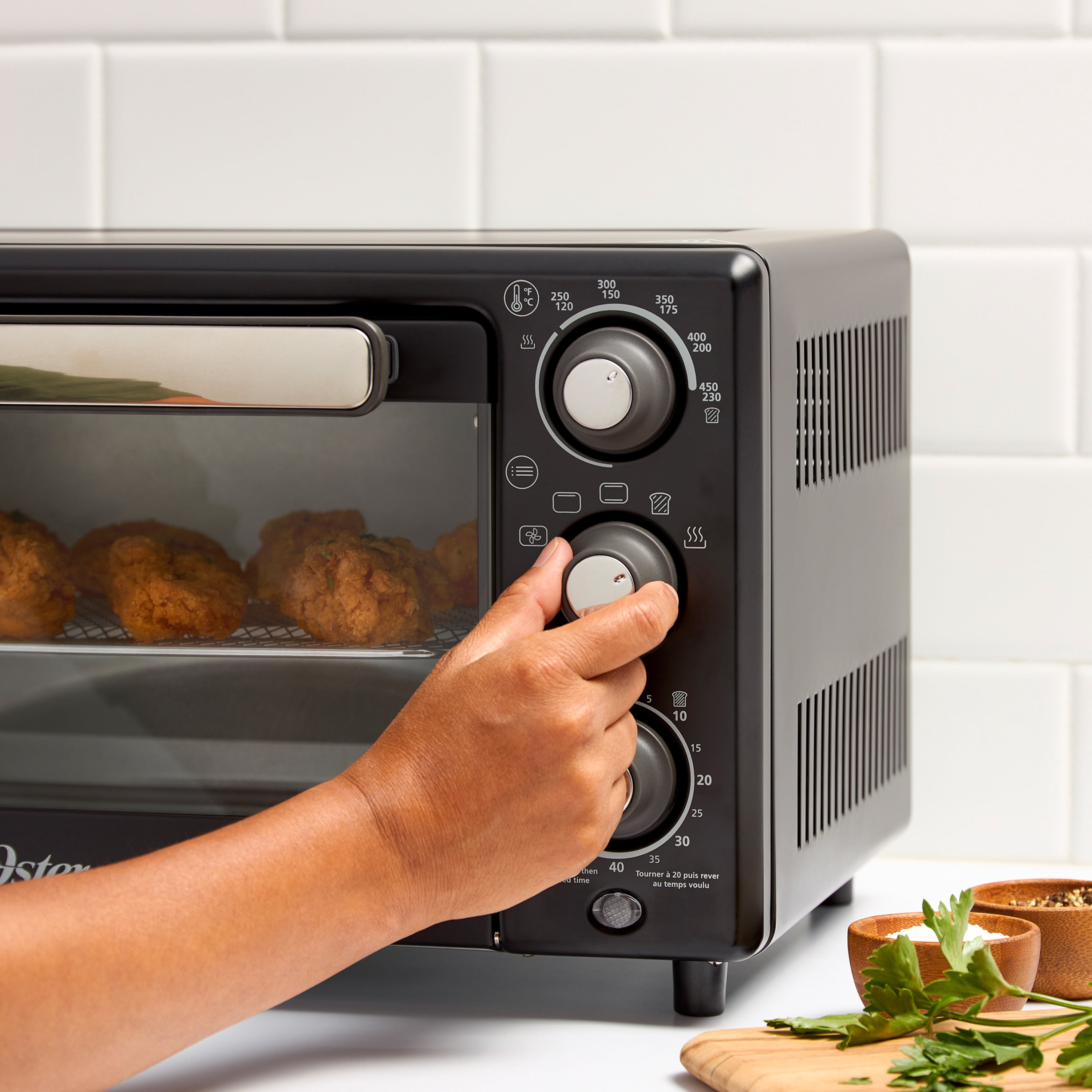 Oster Compact Air Fryer Oven, Toaster Oven, Countertop Oven