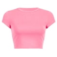thumbnail image 3 of Chemises Décontractées à Imprimé pour Femmes, Col Rond, Manches Courtes, Polyester, pour Sorties d'Été, 3 of 3