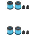 thumbnail image 1 of Decodeary Kit de Reconstruction de Planche à Roulettes Rondelles pour Tasses Pivotantes pour 2 Camions 3,25 Pouces Bleu 3,25 Pouces 2ensemble, 1 of 6
