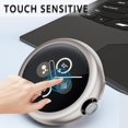 thumbnail image 4 of KOMI Compatible with Google Pixel Watch 2/Pixel Watch Screen Protector Case Frosted Matte Soft TPU Cover Full Protective Case Built-in HD Screen Film Accessories(Silver,Pixel Watch1/2), 4 of 5