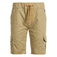 thumbnail image 1 of Men‘s Solid Color Pocket Elastic Waist Drawstring Track Shorts SweatShorts Summer Casual Sports Shorts, 1 of 8