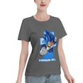 thumbnail image 2 of Women's Basic Short Sleeve T-Shirt Super Saiyan, 2 of 6