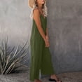 thumbnail image 5 of Timegard Combinaison pour Femmes à Encolure Dégagée, Bretelles Spaghetti, Sans Manches, Jambe Grand, Coupe Ample, Combishort d'Été, Mode, 5 of 5