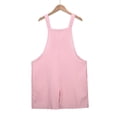 thumbnail image 4 of Wdgfv Girls Overall Shorts Kids Summer Casual Adjustable Strap Rompers Pink 8-10 Years, 4 of 7