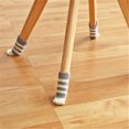 thumbnail image 1 of Kiplyki Wholesale 4Pcs Kitty Cat Paw Knit Floor Protector Chair Table Leg Feet Pads Cover, 1 of 4