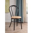 thumbnail image 2 of ACME Jakia Side Chair in Black & Natural, 2 of 2