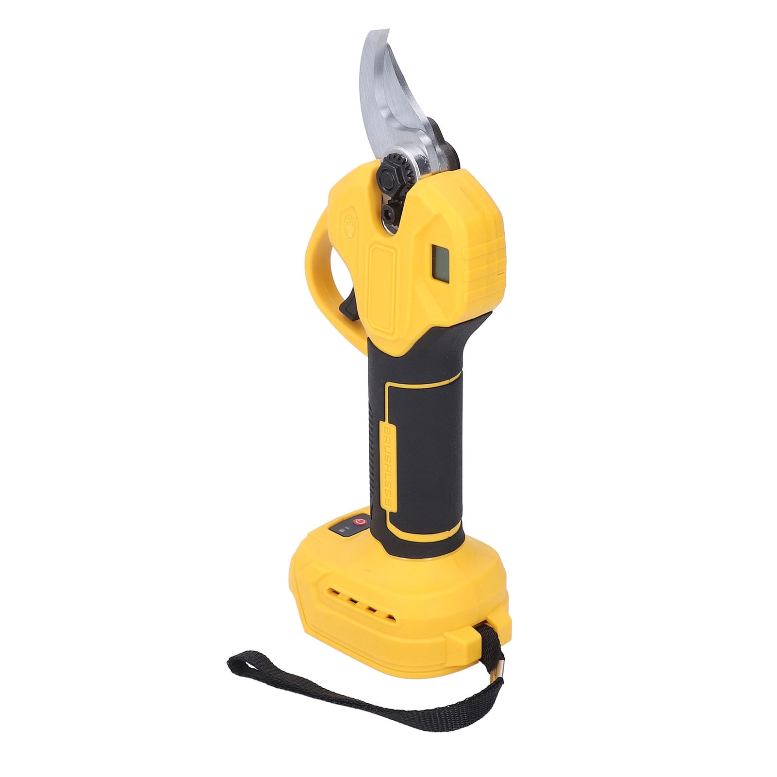 Portable Cordless Electric Pruning Shears, Ergonomic High Carbon Steel Incisive Electric Pruning Shears Powerful  for Gardening