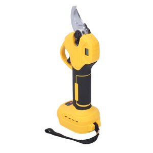 Portable Cordless Electric Pruning Shears, Ergonomic High Carbon Steel Incisive Electric Pruning Shears Powerful  for Gardening