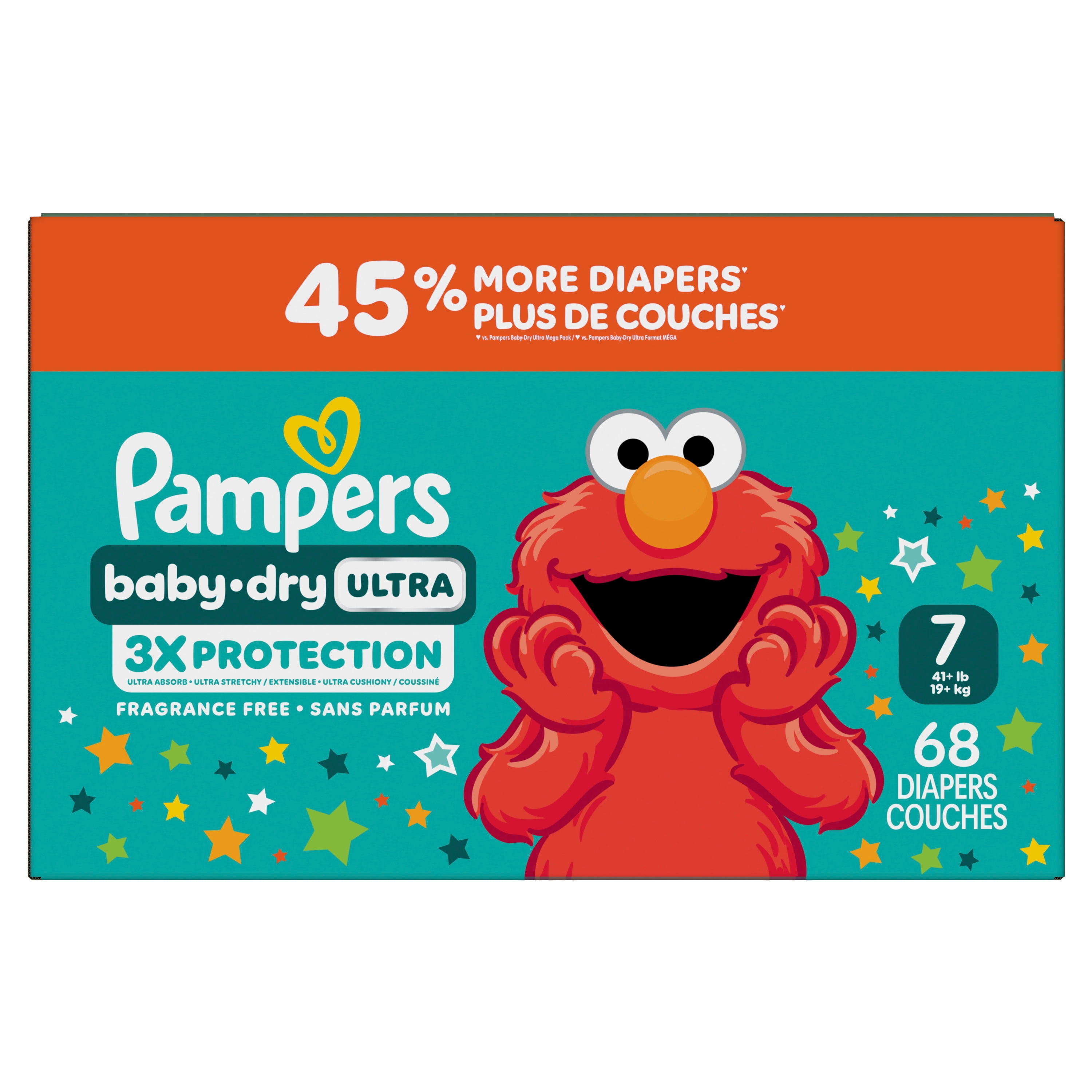 Pampers Baby Dry Ultra Diapers, 2 (12-18 lbs), Absorbent Disposable Diapers