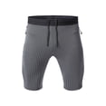 thumbnail image 3 of Plebaso Men's Running Shorts Tights Compression Stretch Shorts Mens Athletic Shorts with Zipper Pockets, 3 of 6