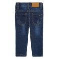 thumbnail image 3 of KIDSCOOL SPACE Baby Little Boys Girls Jeans,Ripped Denim Soft Slim Pants, 3 of 4