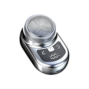 Mini Shaver, Portable Electric Shaver, Portable Digital Display Electric Shaver, Electric Shaver Men, USB Rechargeable Shaver, Suitable For Families