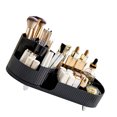 thumbnail image 4 of Organisateur de Rangement de Maquillage Grande Capacité Perforation Libre de Séparation Rotative Boîte de Rangement Cosmétique Noir, 4 of 12