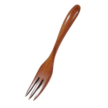 Meitianfacai Eating Fork Dining Fork, Wooden Spoon Fork Kitchen Cooking Utensil Tools Soup-Teaspoon Tableware