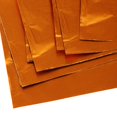 thumbnail image 4 of veasfak 100 Packs Cute Aluminum Foils Candy Chocolate Wrappers Package Wedding Decor Orange, 4 of 8