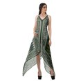 thumbnail image 1 of Moomaya Robe Bohème Imprimée Dos Nu Été Col en V Dos Nu Robes Femmes, 1 of 4