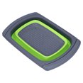 thumbnail image 3 of QIILU Strainer Basket,Kitchen Colander,Green Foldable Drain Basket Silicone Collapsible Fruit Vegetable Wash Strainer Basket For Home Kitchen, 3 of 8