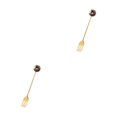 thumbnail image 3 of Transemion 1/2/3/5 Cartoon Adorable Restaurant Hotel Tableware Portable Washable Stainless Steel Stirring Mixing Dinnerware Cake Flatware Donut Fork Coffee 2PCS, 3 of 6