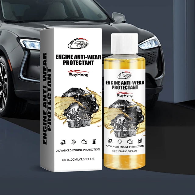 Additif Protecteur d'Usure pour Moteur 100 ml Traitement d'Huile Automobile Formule de Réduction du Bruit Formule d'Entretien comme Montré #owoLf