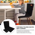 thumbnail image 3 of Coussin Chauffant Portable, Coussin Chauffant Pliable en Polyester Alimenté par USB avec Protection Intégrée pour Intérieur Extérieur Camping Pêche Pique-Nique Sports BBQ, 3 of 7