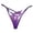 Purple, variant on FhsagQ Women's Lingerie Sleep Bras Women's Underpants Embroidery Thong Panties Low Waist Briefs Underwear Lingerie Sets for Women Corset Lingerie for Women Crotchless Black One Size
