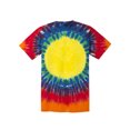 thumbnail image 2 of Gravity Threads Mens Window Tie-Dye T-Shirt - Rainbow - Small, 2 of 2
