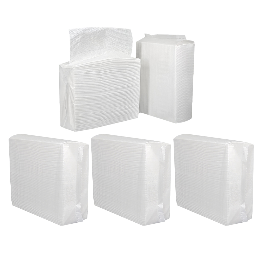 Raindrops White Paper Towel Bulk for Bathroom and Kitchen Multi Occasion Hand Napkins