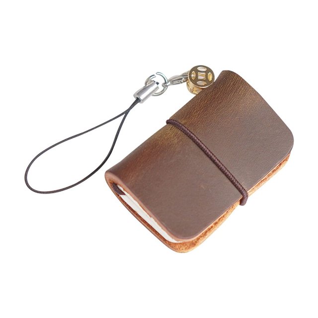 Affordablo Clearance Sale School Supplies High School Super Mini Pocket Notebook Creative Cowhide Handmade Jewelry Notepad Multi Purpose Mini Leather Ledger