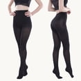 thumbnail image 4 of Maytalsory Bas de Compression Réchauffants Extensibles et Élastiques Larges pour Occasions Applicables Collants de Compression Noir TTG, 4 of 6