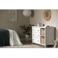 thumbnail image 3 of South Shore Balka 3-Drawer Dresser with Baskets for Child, in Pure White, 3 of 14