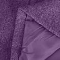thumbnail image 4 of Pompotops Women's Solid Color Pocket Woollen Coat Recreational Long Sleeve Tops Clearance, 4 of 6