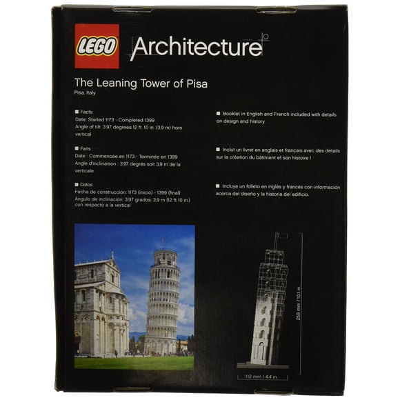 LEGO Architecture la Tour Adossée de Pise (Abandonné par le Fabricant)