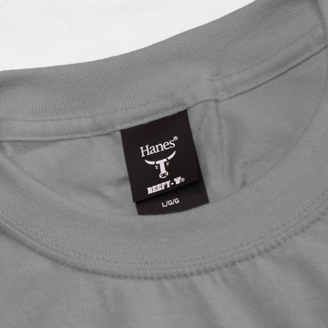 Hanes Chemise à Manches Longues pour Hommes Beefy