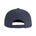 thumbnail image 2 of ZICANCN Alphabet R Pattern Baseball Caps, Trucker Hats for Men And Women, Adjustable Breathable Flat Caps, Navy Blue, 2 of 6