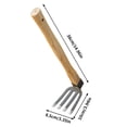 thumbnail image 3 of EGNMCR Household Gardening Weeding Agricultural Tools Weeding Digging Planting Vegetables Small Hoes Gods Implement Dualpurpose A hoe, 3 of 5