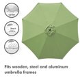 thumbnail image 4 of Yescom 10ft Universal Replacement Umbrella Canopy Top Cover Patio Beach, 4 of 7