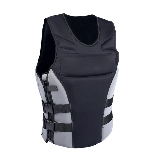 Life Jacket, Zipper Design Life Saving Jacket Buckle Design Buoyant For Children For Adults